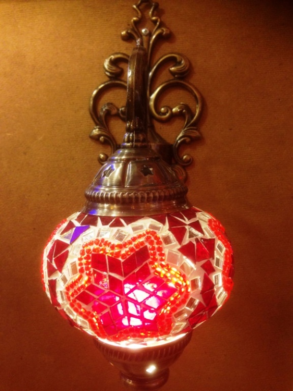MOSAIC WALL SCONCES